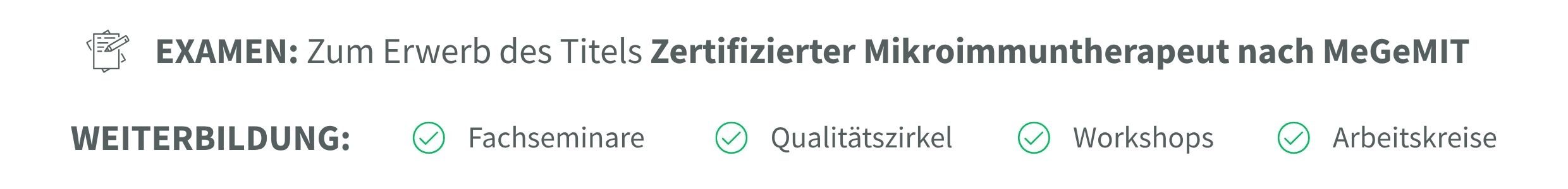 Examen Mikroimmuntherapie