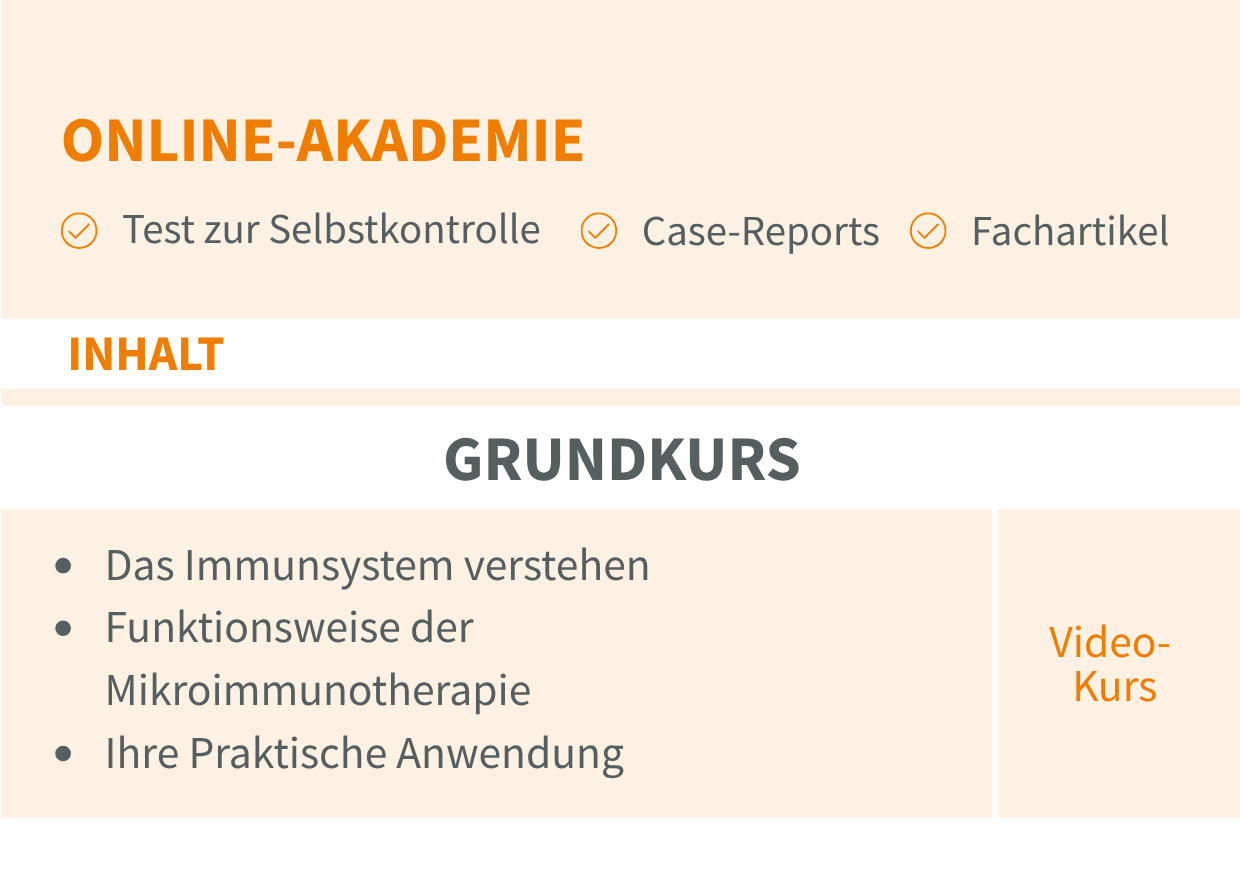 Grundkurs Mikroimmuntherapie